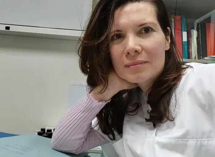 Dott.ssa Egle Arean nel suo studio